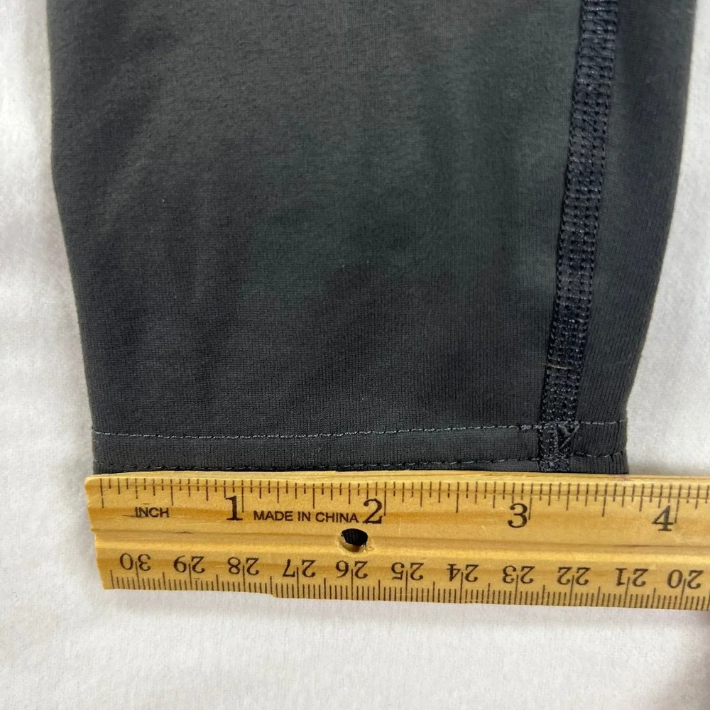 Kerrits Performance Equestrian Riding Tights Black Knee Patch Leggings Medium
